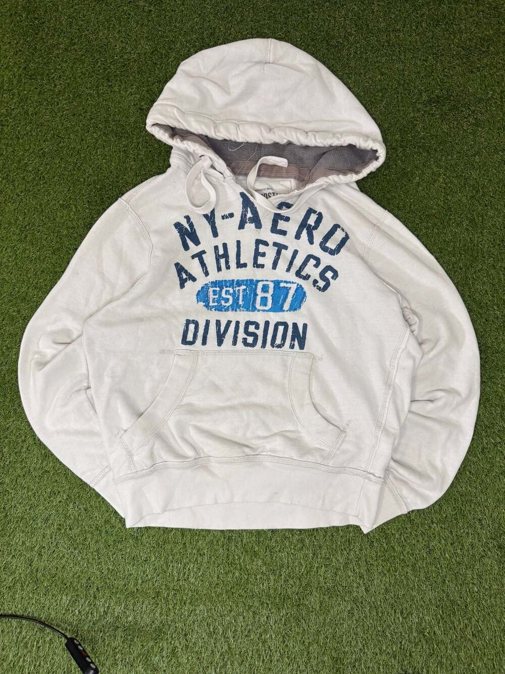 Vintage Aeropostale NY-Aero Athletics Division Est 87 Hoodie Medium